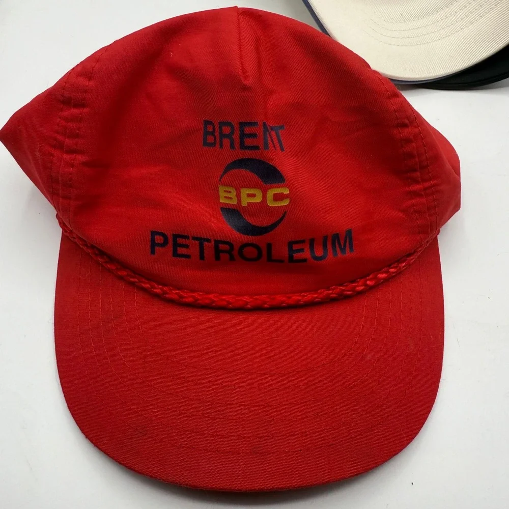 Lot‎ of 3 Mens Baseball Caps Trucker Hat Golf Hat BPC Petroleum Deus Ex Machina - Picture 6 of 10